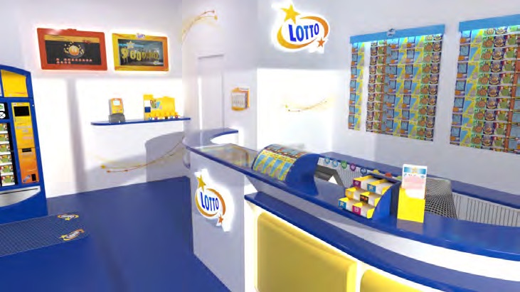 Lotto — punkt sprzedaży, identyfikacja sieci