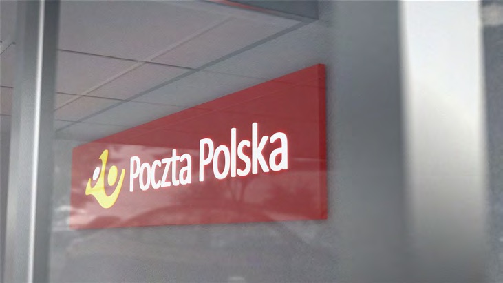 Poczta Polska — szyld i znak marki